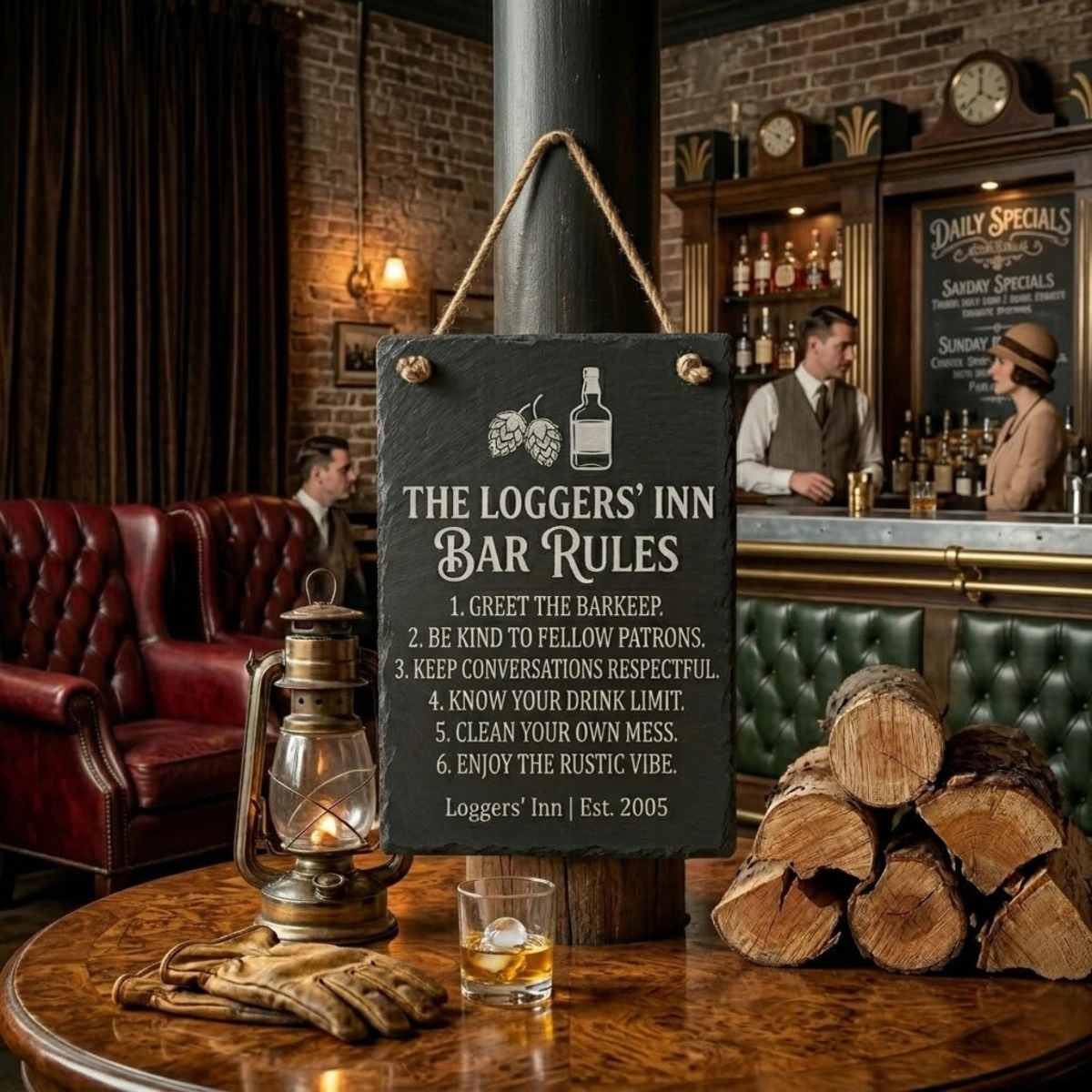 Custom Slate Sign 30 x 20 cm - Image 3